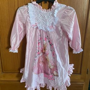 Barbie 1996 Vintage Girls Nightgown (6)